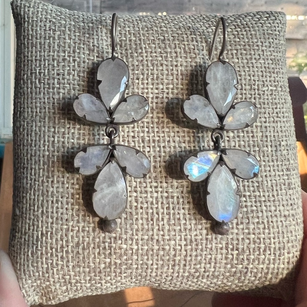HTF Sundance Catalog Jane Diaz ‘Trefoliate’ Earrings
